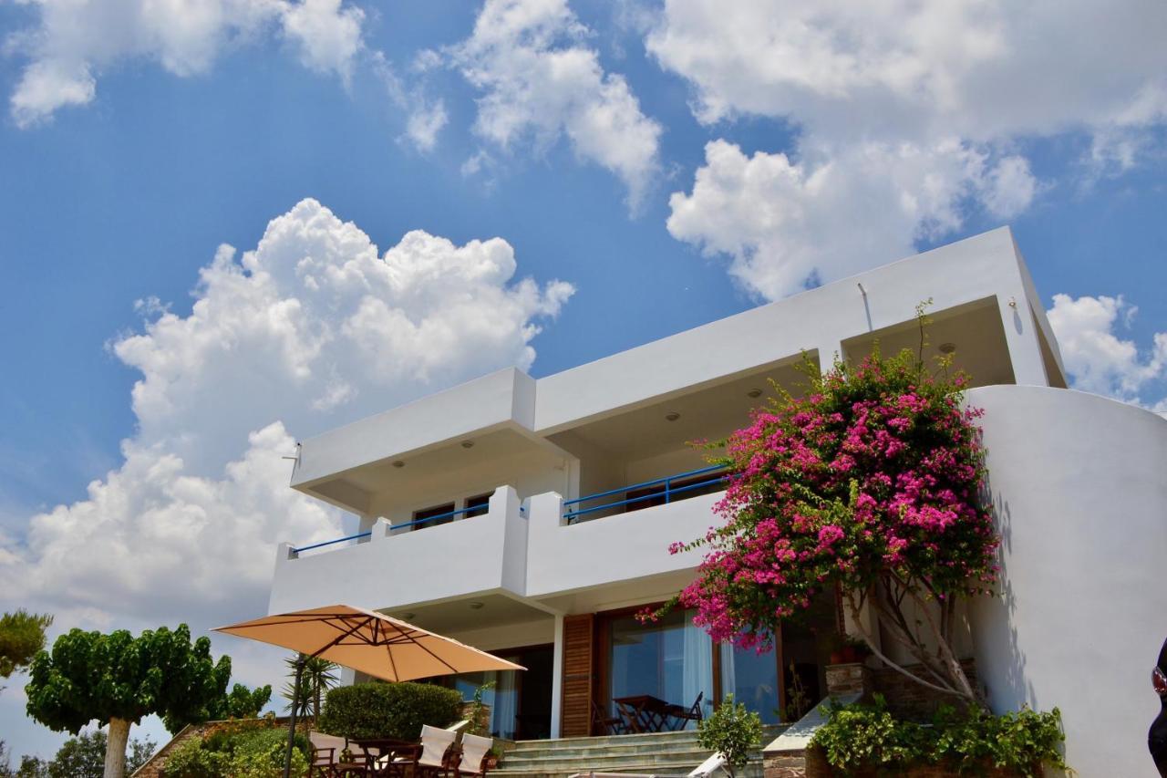 Beach House Set In A Beautiful Bay كاريستوس المظهر الخارجي الصورة