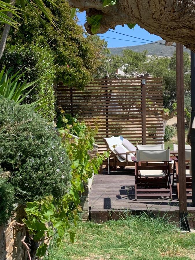 Beach House Set In A Beautiful Bay كاريستوس المظهر الخارجي الصورة