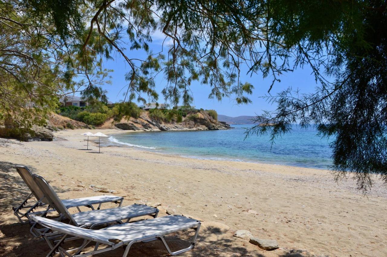 Beach House Set In A Beautiful Bay كاريستوس المظهر الخارجي الصورة